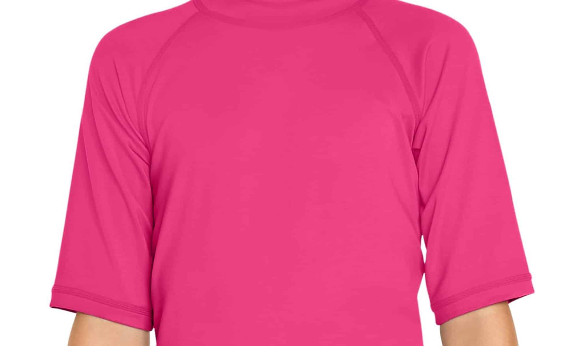 pink rash shirt